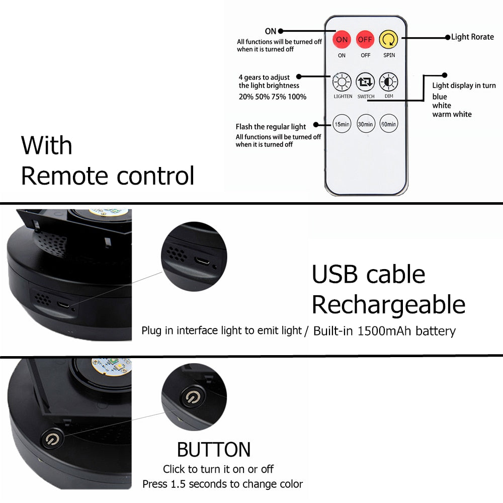 Starry Sky Projector Galaxy | Homemotto