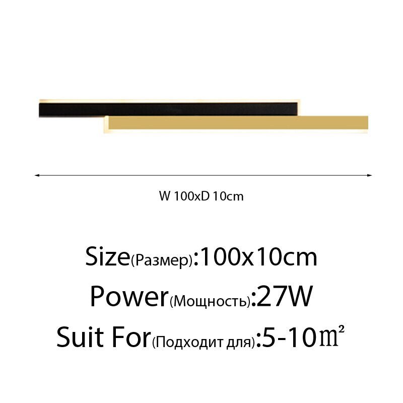 Aluminum LED Wall Lights For Bedside Stairway Foyer Kitchen Gallery Office Living Room Restaurant Indoor Simple Home Fixtures - homemotto