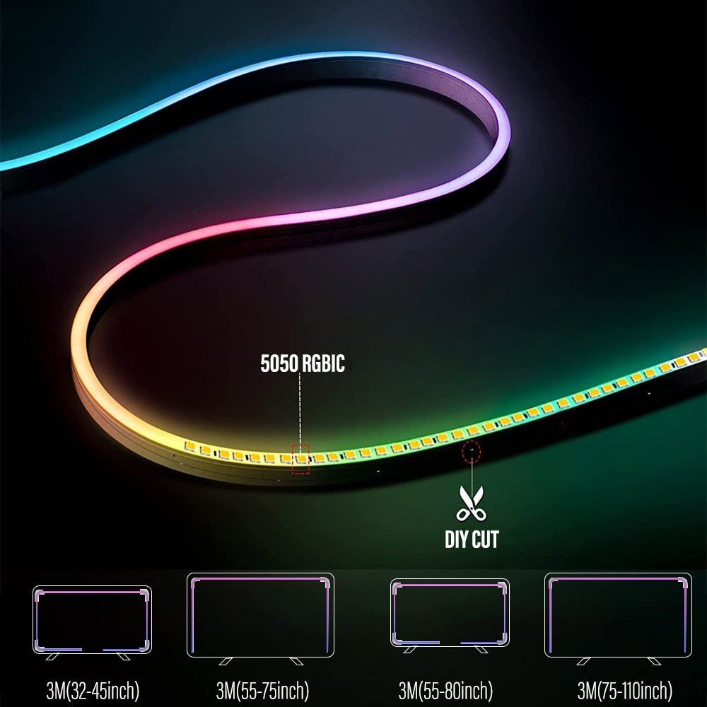 RGBIC Neon Light with WIFI | Homemotto - homemotto