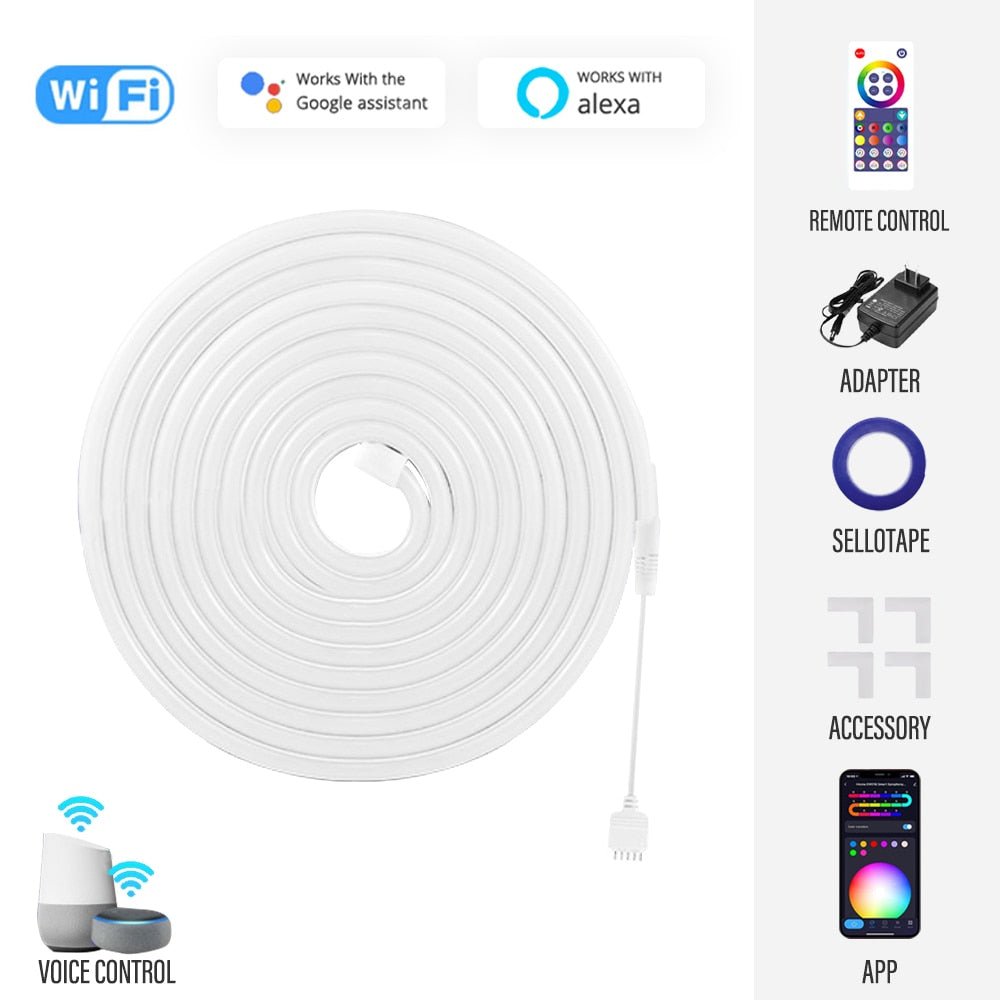 RGBIC Neon Light with WIFI | Homemotto - homemotto