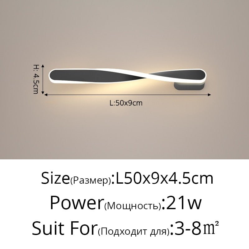 Spiral Wall Lamp | Homemotto - homemotto