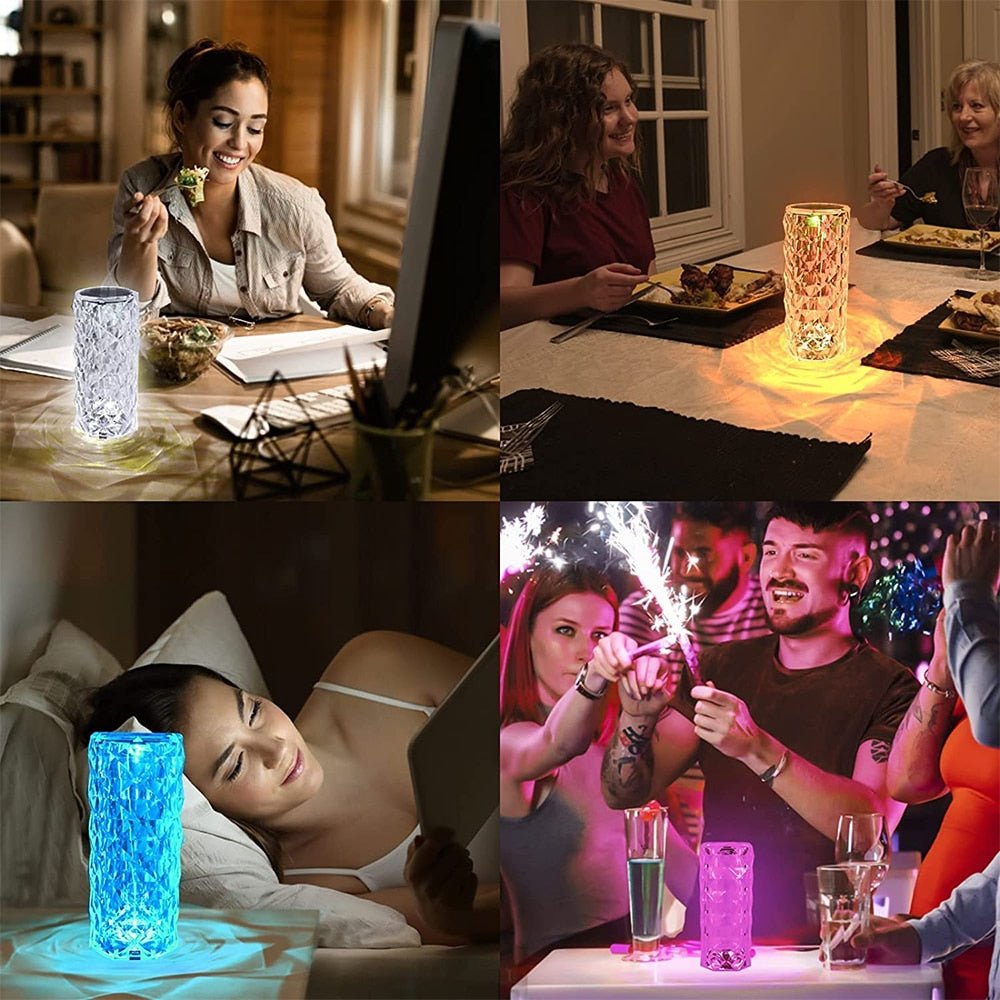 Colors Crystal Night Light | Homemotto - homemotto