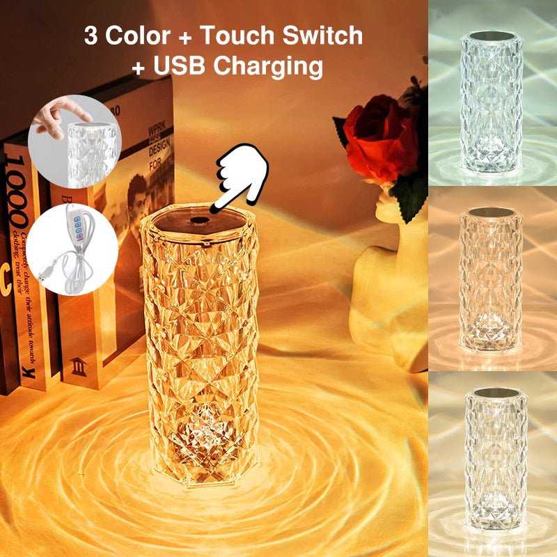 Colors Crystal Night Light | Homemotto - homemotto