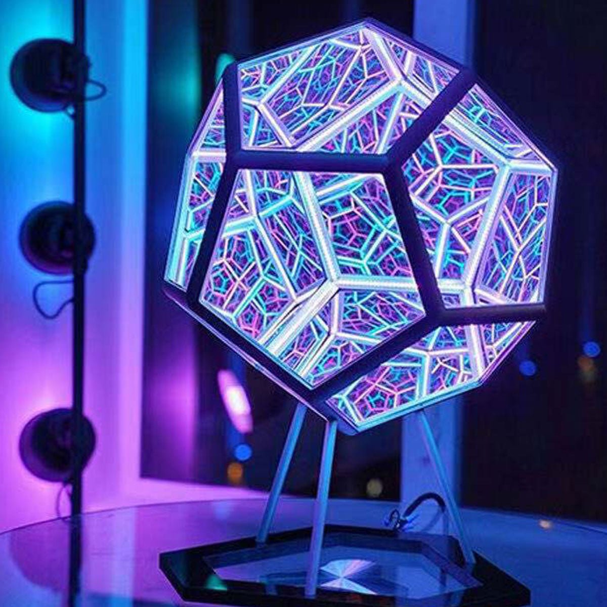 Infinity Dodecahedron Color Art | Homemotto - homemotto