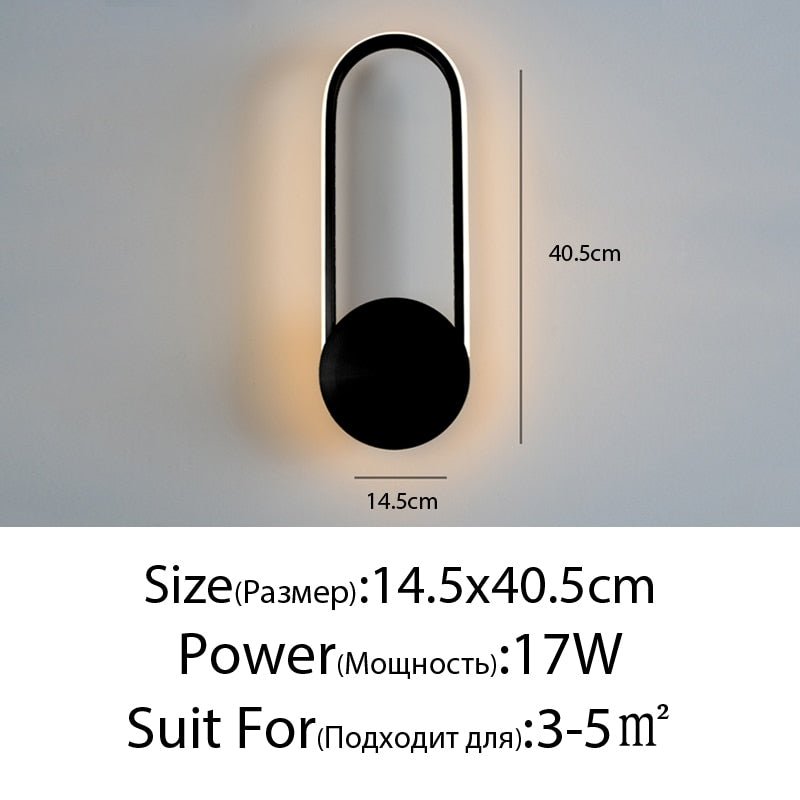 Long Wall Light For Bedroom Living Room Surface mounted background Room Decor Wall indoor Lighting Fixture support dropshipping - homemotto