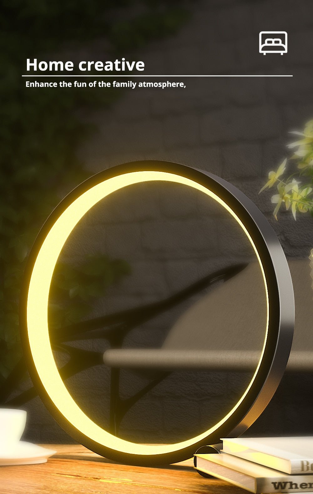 RGB Atmosphere Circle | Homemotto - homemotto