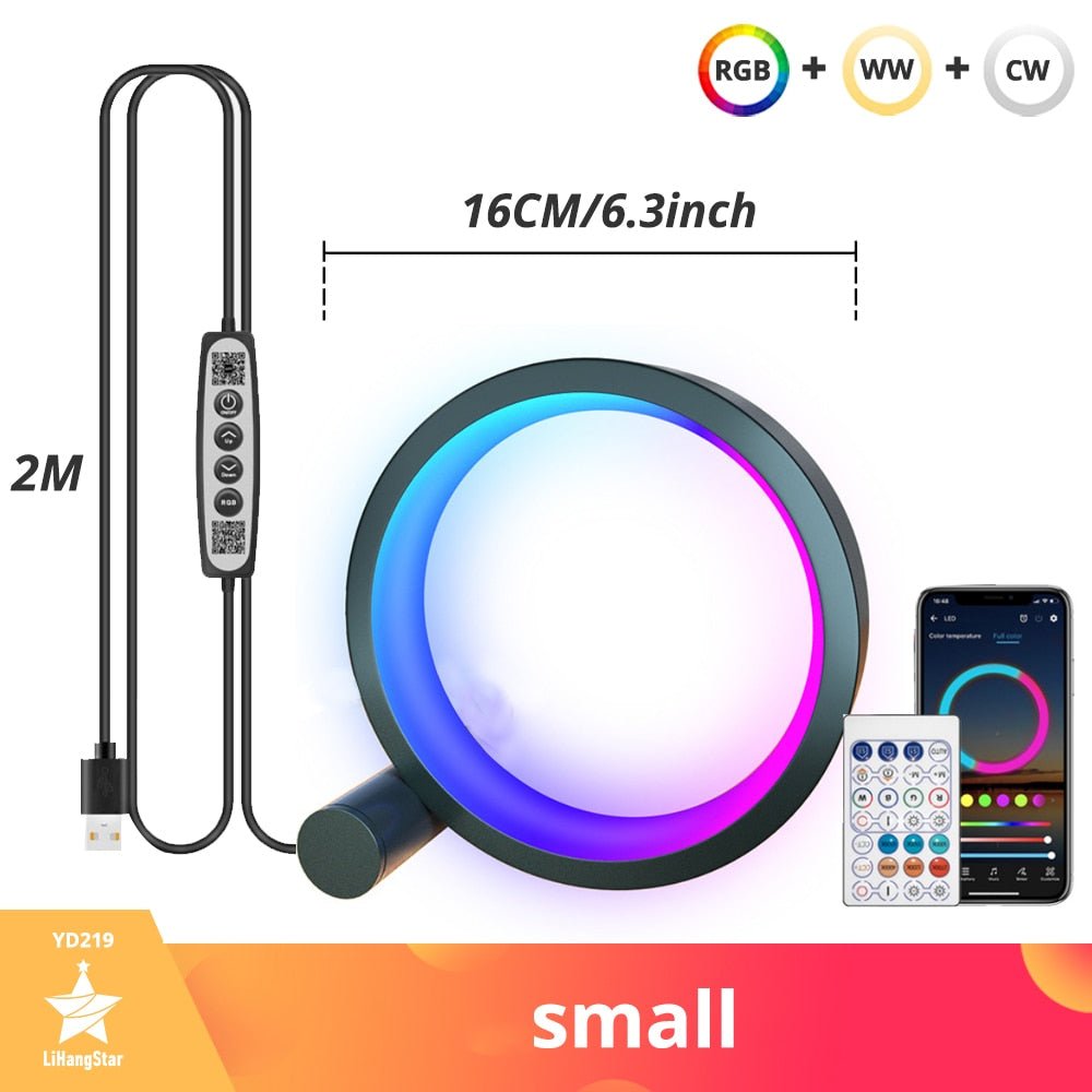 RGB Atmosphere Circle | Homemotto - homemotto